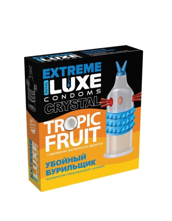Презерватив LUXE "Убойный бурильщик"