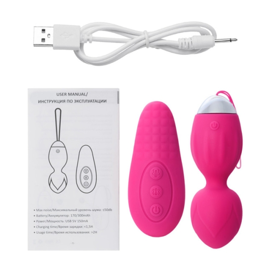 Виброшарики Tella с пультом-стимулятором